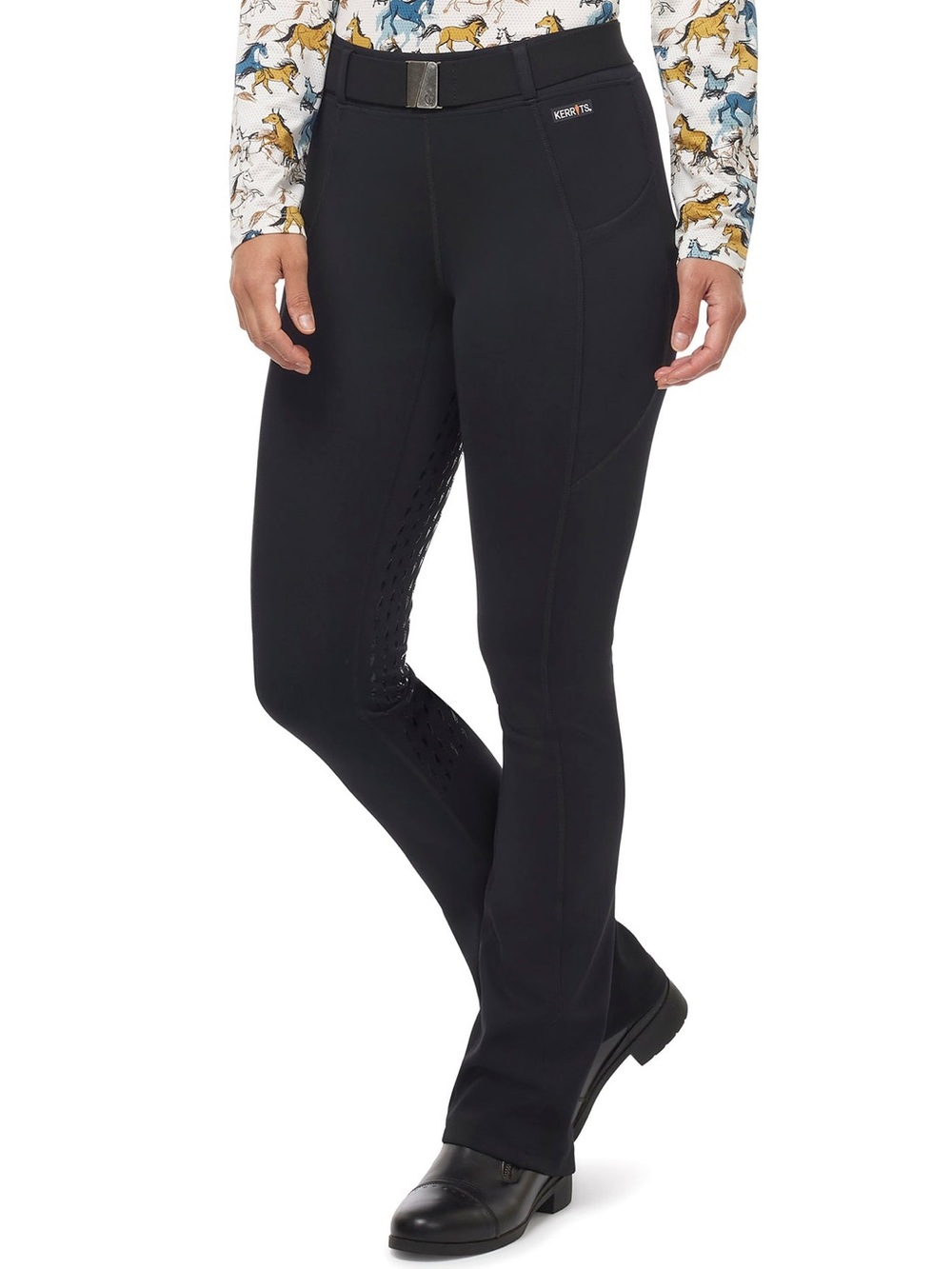 Kerrits Coolcore Silicone Full Leg Bootcut Riding Tight Women’s Size XL